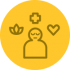 Theraputic Icon representing compassion in Alsana's Adaptive Care Model