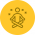 Yoga icon for Alsana's Adaptive Care Model for Eating Disorders