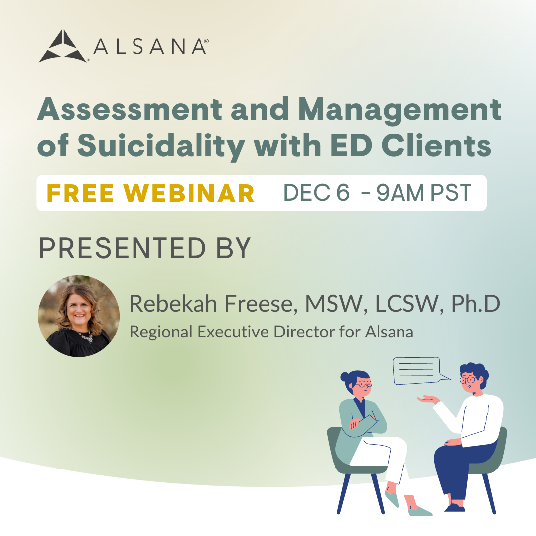 Assessment and Management of Suicidality in ED Clients | Free Webinar