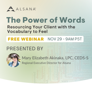 the power of words free webinar graphic