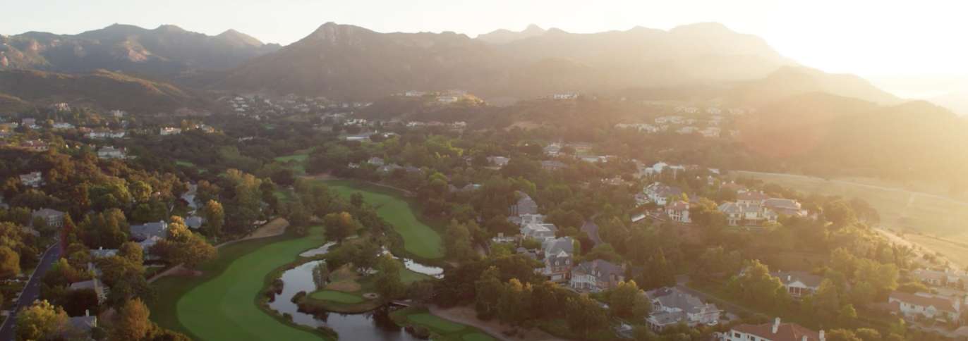 Overhead shot of Alsana's eating disorder treatment center in California.
