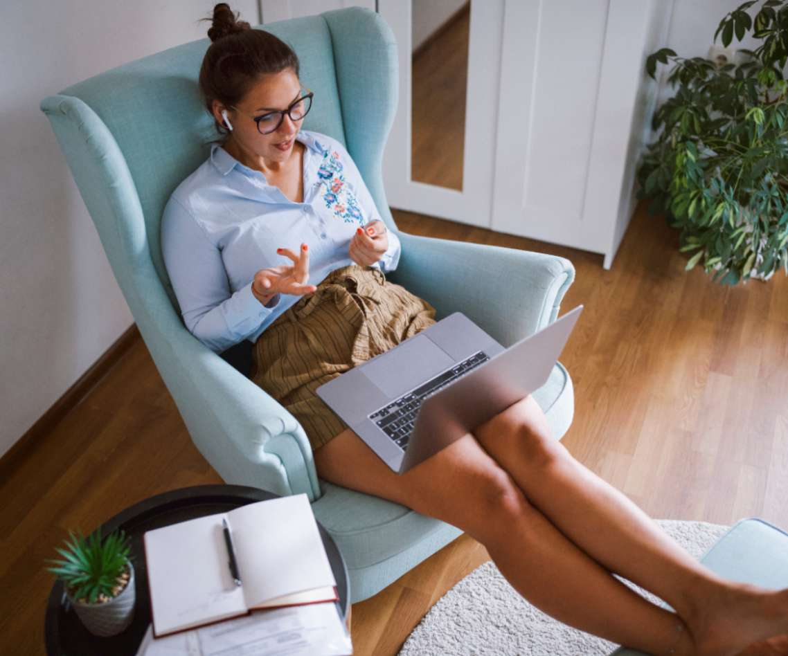 alsnsa virtual iop lady sitting