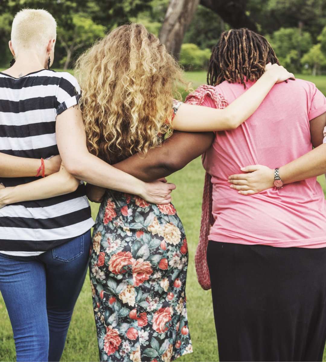 people hugging