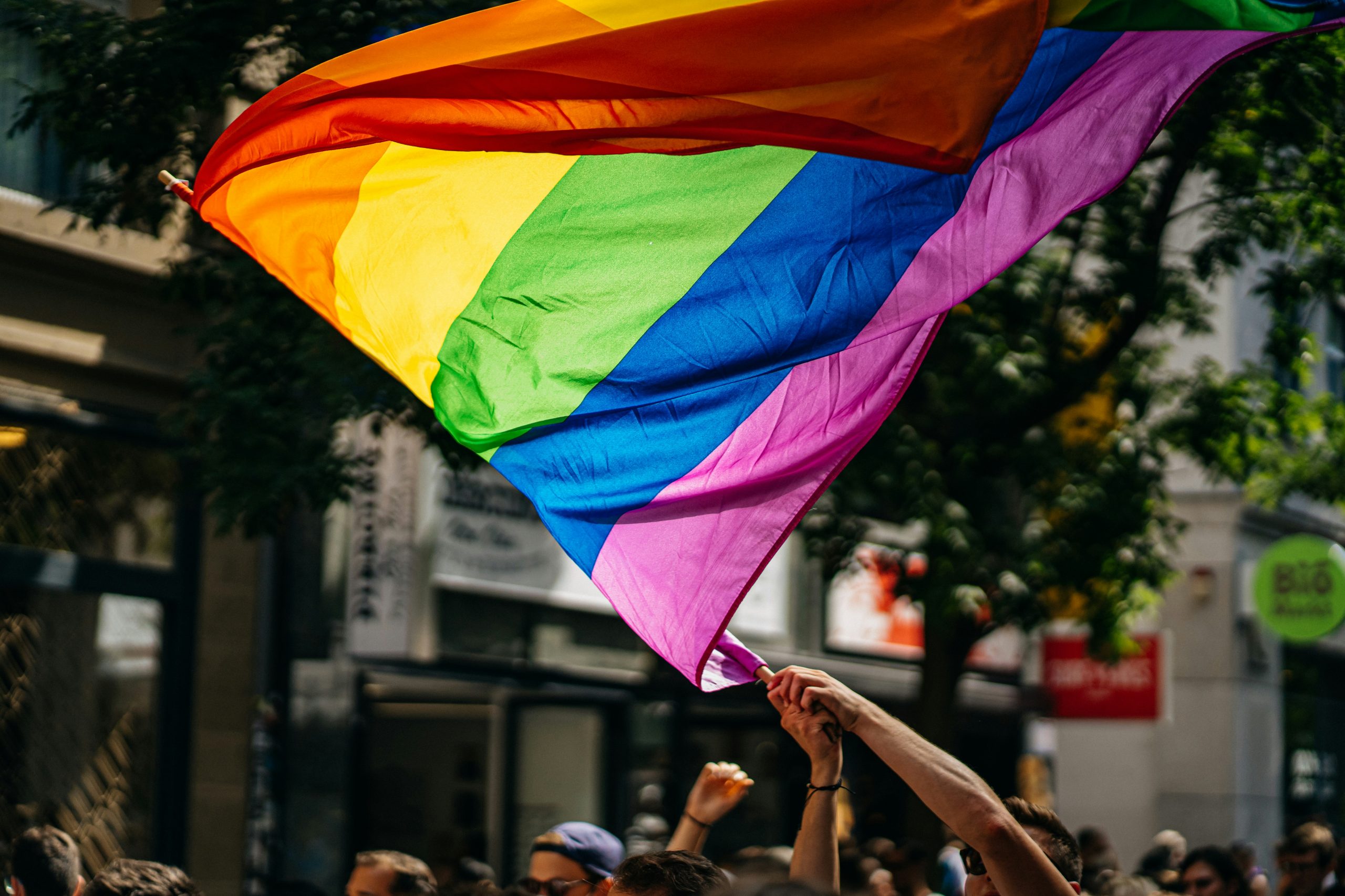 rainbow flag for pride month